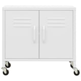 Storage Cabinet White 60x35x56 cm Steel 336269