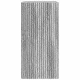 TV Wall Cabinet Grey Sonoma 30 x 31 x 60 cm Engineered Wood 892281