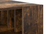 Coffee Table Smoked Oak 92 x 49.5 x 45 cm Engineered Wood 8000112