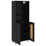 Highboard Black Oak 69.5 x 34 x 180 cm 3416230
