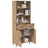 Highboard 2 pcs Artisan Oak 69.5 x 32.5 x 180 cm 3415893
