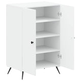 Shoe Cabinet BREDA 59.5 x 39.5 x 90 cm Engineered Wood White 897525
