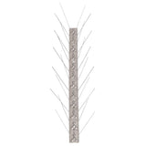 4-row Stainless Steel Bird & Pigeon Spikes Set of 20 10 m 149131