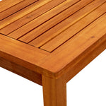 ZNTS Garden Coffee Table 50x35x36 cm Solid Acacia Wood 316398