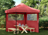 Party Tent Folding Burgundy 200 x 200 x 306 cm Oxford Fabric 42023525