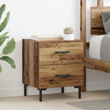 Bedside Cabinet Old Wood 40 x 35 x 47.5 cm Engineered Wood 882013