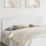 Headboard Gloss White Engineered wood 887961