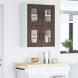 Dishwasher Panel Kalmar 2 pcs Brown Oak 60 x 31 x 40 cm 884629