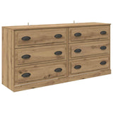 Sideboards with Drawer 2 pcs Artisan Oak 70 x 35.5 x 67.5 cm 3402654