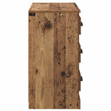 Sideboards 2 pcs Old Wood 70 x 35.5 x 67.5 cm Engineered Wood 3402665