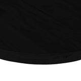 Table Top Dark Brown 140x60x4 cm Solid Wood Oak Oval 4009084