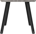 ZNTS Quebec Wave Edge Dining Table 400-403-057