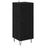 Highboard Black Oak 34.5 x 34 x 90 cm Engineered Wood 3402733