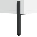 Highboard White 69.5x34x180 cm Engineered Wood 3189965