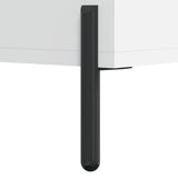 Highboard White 34.5x34x180 cm Engineered Wood 3198857