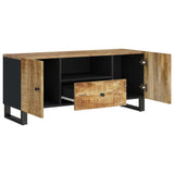 TV Cabinet 105x33.5x46 cm Solid Wood Mango&Engineered Wood 351958