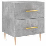 Bedside Cabinets 2 pcs Concrete Grey 40x35x47.5 cm Engineered Wood 827285