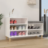 Shoe Cabinet White 102x36x60 cm Engineered Wood 819724
