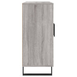 Sideboard Grey Sonoma 90x34x80 cm Engineered Wood 828138