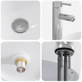 Bathroom Furniture Set 5 pcs Artisan Oak 3407094
