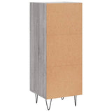 Sideboard Grey Sonoma 34.5x34x90 cm Engineered Wood 828602