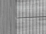 Bedside Cabinet Grey Sonoma 62 x 34.5 x 47.5 cm Engineered Wood 894781