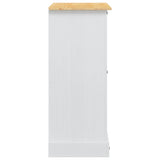 Storage Chests Corona White 92 x 48 x 114 cm Solid Pine Wood 42021197