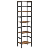 Bookshelf Smoked Oak 40 x 29.5 x 149 cm Engineered Wood 883912