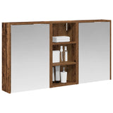 Bathroom Cabinet Set 3 pcs 116 x 16 x 62.5 cm Engineered wood 3403814