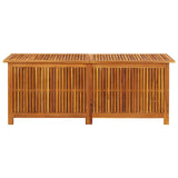 Garden Storage Box 150x50x58 cm Solid Acacia Wood 316491