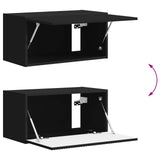 TV Cabinet Set 5 pcs Black Engineered Wood 3409097