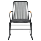 Garden Dining Set Black 3156576