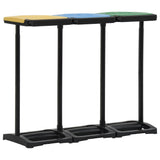 Bin Bag Stands with Lid 240-330 L Multicolour PP 340989