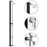ZNTS Outdoor Solar Shower with Shower Head and Faucet 35 L 92941
