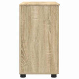 Bathroom Cabinet with Storage Sonoma Oak 61 x 35 x 64 cm 883286