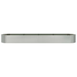 Raised Garden Bed Galvanised Steel 380 x 40x 40 cm Steel 8011738