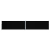 Retractable Side Awning Black 200x1000 cm 318042