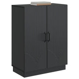 Sideboard Black 66 x 34.5 x 87 cm Engineered Wood 895276