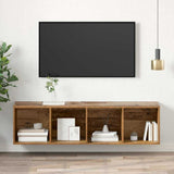 TV Cabinet Set Old Wood 37 x 37 x 142.5 cm Engineered Wood 875084