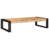 Bathroom Shelf Brown 100 x 50 x 23 cm Soild Rough Mango Wood 4102760