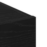 Sideboard with Drawer Black Oak 30 x 42.5 x 93 cm 868751