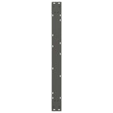 Dining Table Legs 2 pcs Anthracite 90x cm Steel 4012734