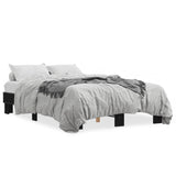 Bed Frame without Mattress Black 140x200 cm 845857