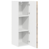 Wall Cabinet PORTO Smoked Oak 30 x 31 x 100 cm Engineered Wood 885460