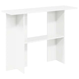 Console Table White 100 x 30 x 75 cm Engineered Wood 8001175
