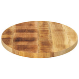 Table Top 110x40x2.5 cm Oval Solid Wood Mango 370821
