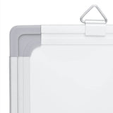 Magnetic Whiteboard Foldable 120x100x1.7 cm Aluminium 4005357