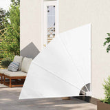 Balcony Privacy Screen 140 x 140 cm Polyester White 42000930