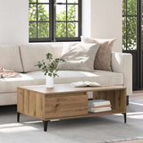 Coffee Table Artisan oak 90 x 60 x 35 cm Engineered wood 875117