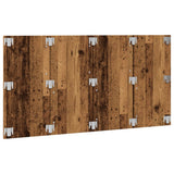 Bed Headboard Old Wood 160x1,5x80 cm Engineered Wood 856826